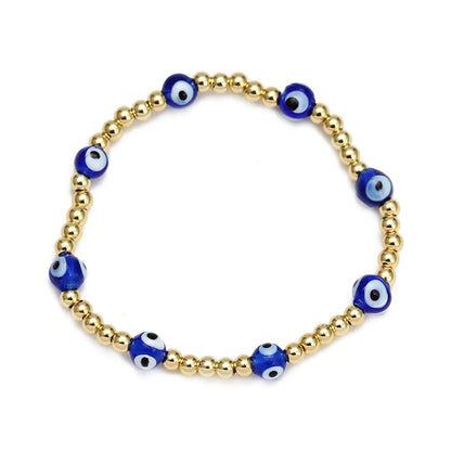 Evil Eye Beaded Bracelet Set