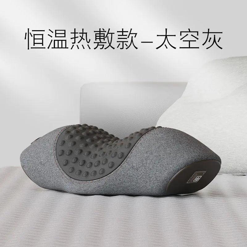 Neck Support Pillow with Massage and Heat Therapy