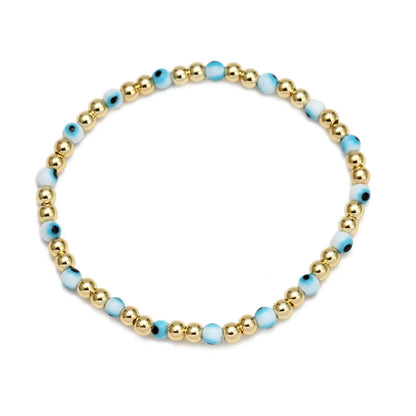 Evil Eye Beaded Bracelet Set