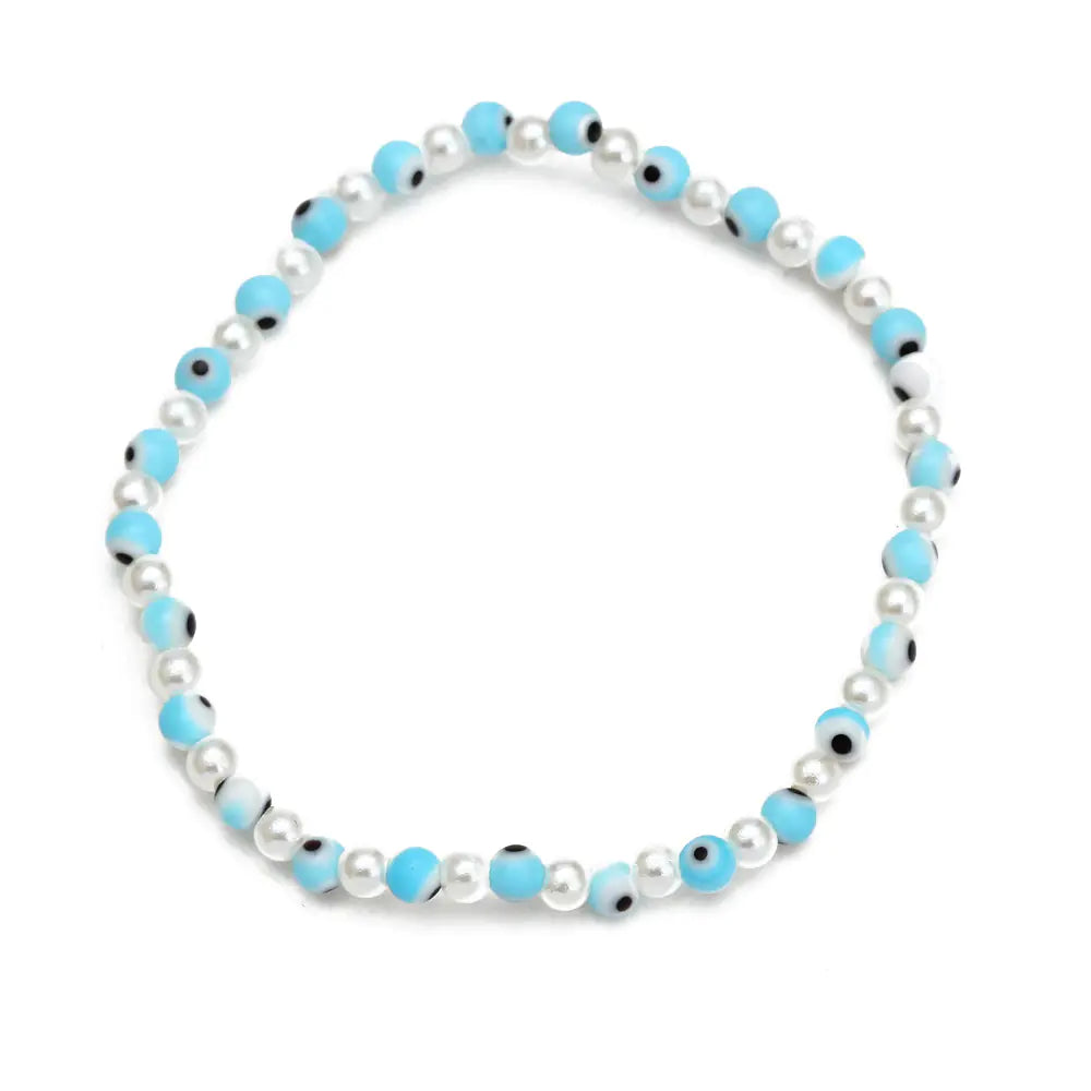 Evil Eye Beaded Bracelet Set