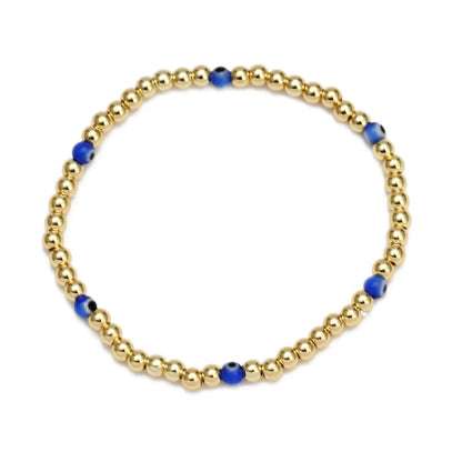 Evil Eye Beaded Bracelet Set