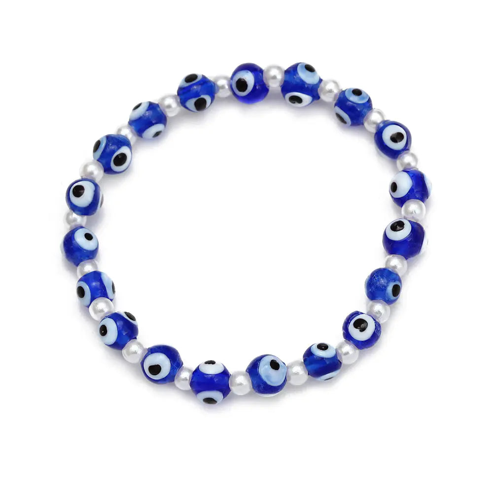 Evil Eye Beaded Bracelet Set