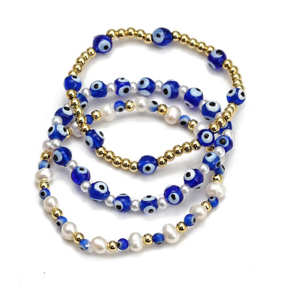Evil Eye Beaded Bracelet Set