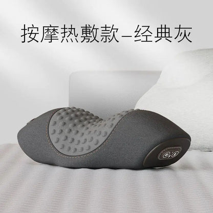 Neck Support Pillow with Massage and Heat Therapy