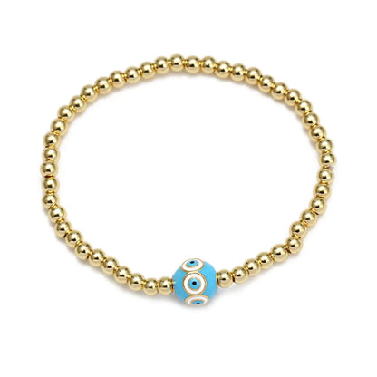 Evil Eye Beaded Bracelet Set