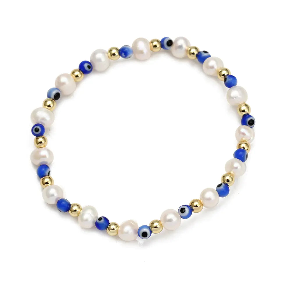 Evil Eye Beaded Bracelet Set
