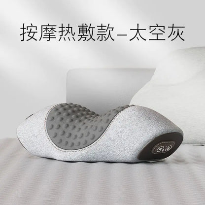 Neck Support Pillow with Massage and Heat Therapy